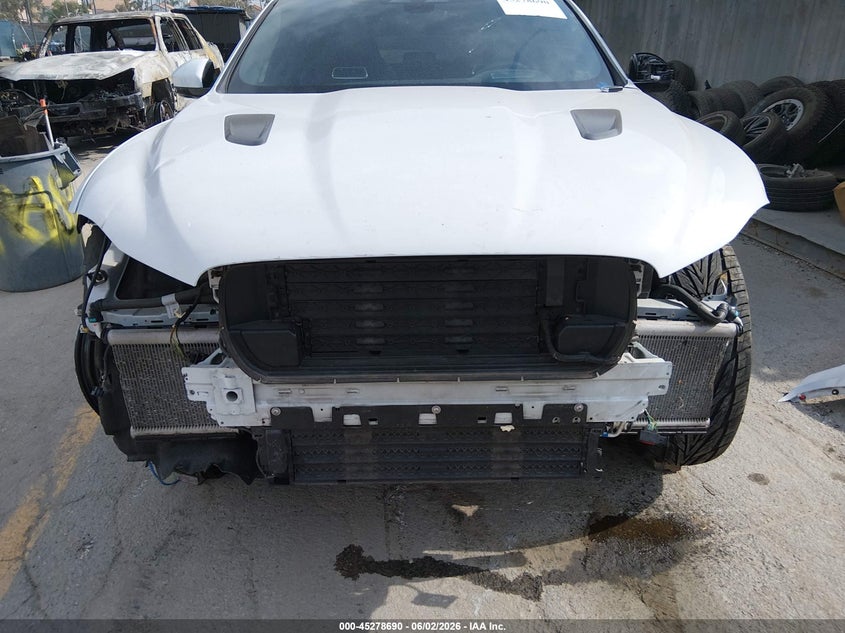 2021 Jaguar F-pace VIN SADCZ2EE2MA680944 IAAI salvage auction — FRONT END, Salvage (South Carolina), sold $425 on 2026-07-29 (photo 6)