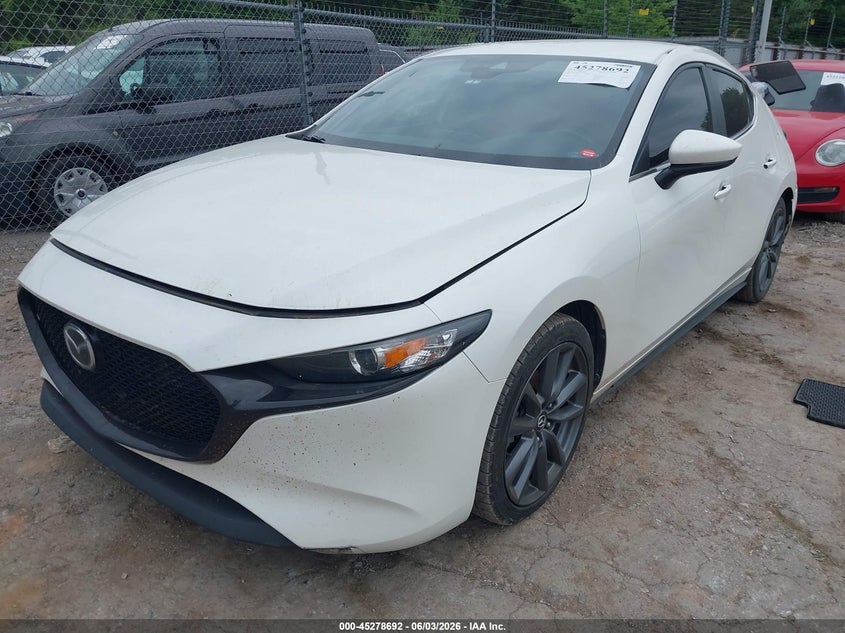 2019 Mazda 3 VIN JM1BPAMM3K1118242 IAAI salvage auction — REAR END, Salvage Title, sold $3,700 on 2026-07-15 (photo 2)