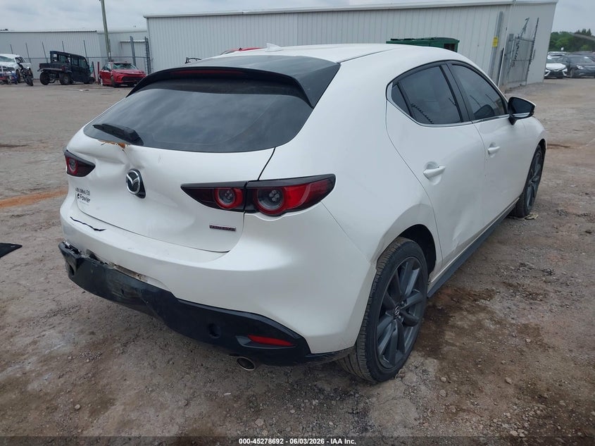 2019 Mazda 3 VIN JM1BPAMM3K1118242 IAAI salvage auction — REAR END, Salvage Title, sold $3,700 on 2026-07-15 (photo 4)