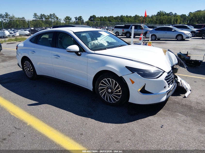 2023 Hyundai Sonata VIN KMHL34JJ6PA079564 IAAI salvage auction — FRONT END, Salvage Title, sold $4,700 on 2026-07-29 (photo 1)