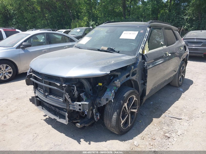 2021 Chevrolet Trailblazer VIN KL79MTSL4MB165268 IAAI salvage auction — LEFT SIDE, Salvage Title, sold $5,000 on 2026-07-08 (photo 6)