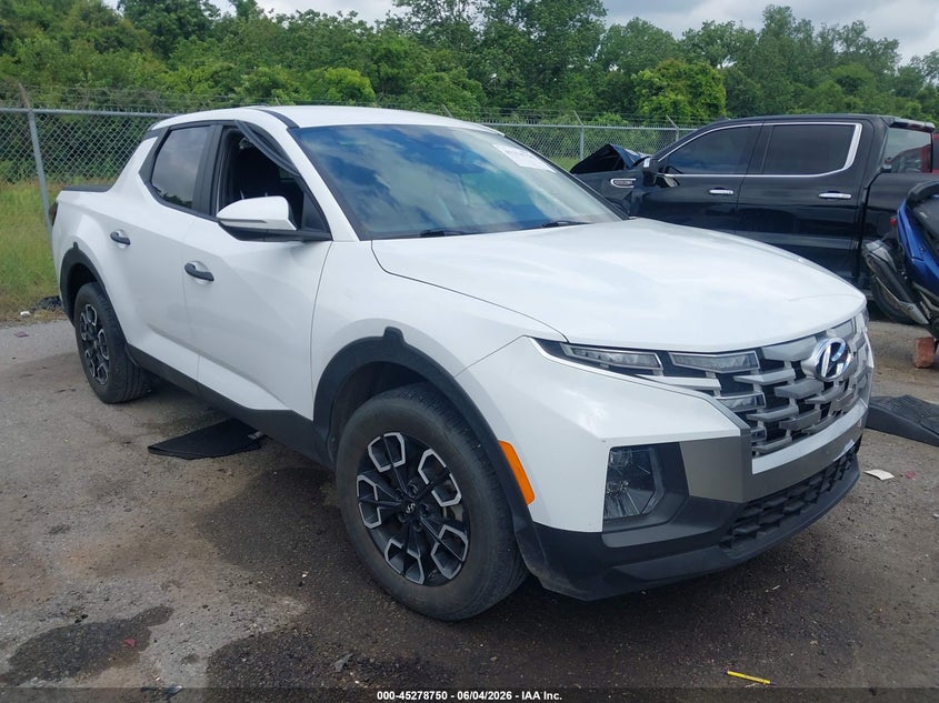2024 Hyundai Santa cruz VIN 5NTJB4DE7RH117989 IAAI salvage auction — SIDE, Salvage (Louisiana), sold $7,200 on 2026-07-21 (photo 1)