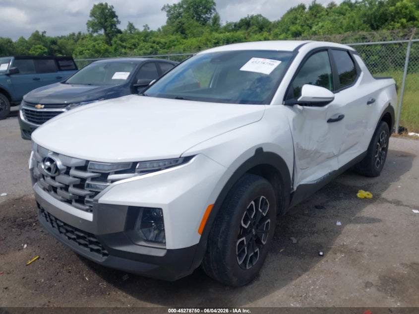 2024 Hyundai Santa cruz VIN 5NTJB4DE7RH117989 IAAI salvage auction — SIDE, Salvage (Louisiana), sold $7,200 on 2026-07-21 (photo 2)