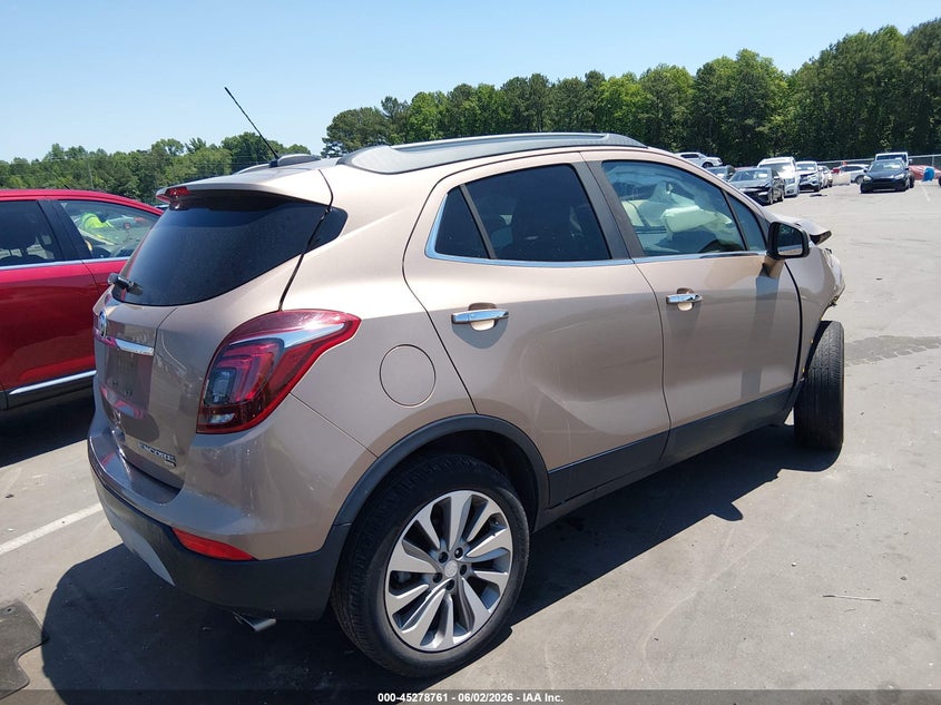 2019 Buick Encore VIN KL4CJESB0KB911243 IAAI salvage auction — FRONT END, Salvage Title, sold $25 on 2026-07-22 (photo 4)