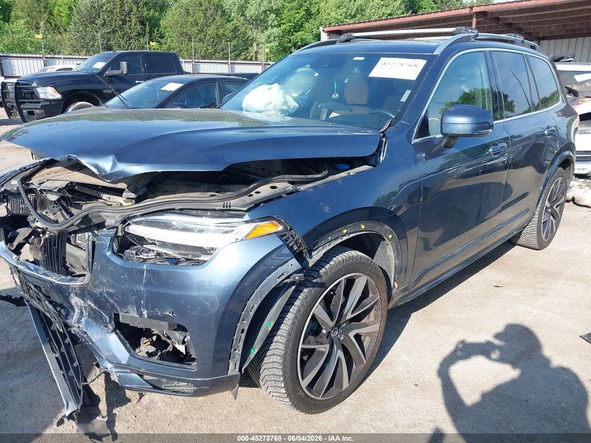 2019 Volvo Xc90 VIN YV4A22PK2K1441186 IAAI salvage auction — FRONT END, Salvage (Oklahoma), sold $4,250 on 2026-08-12 (photo 2)