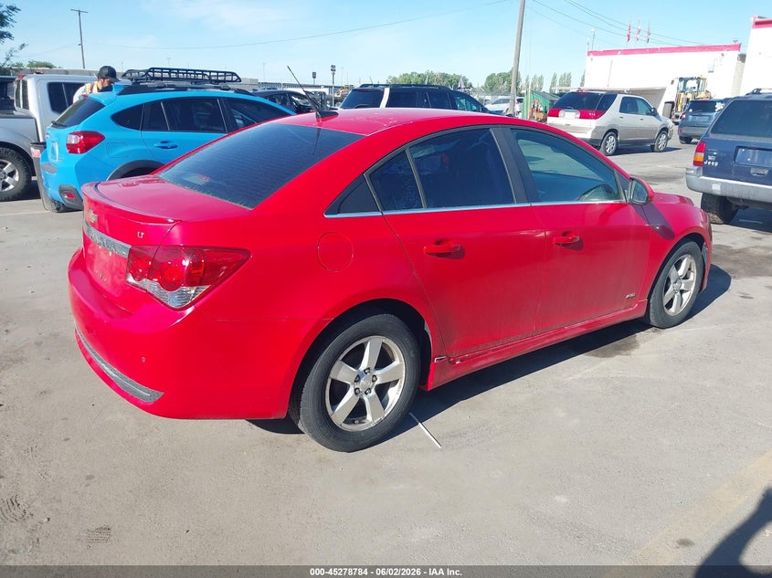 2012 Chevrolet Cruze VIN 1G1PF5SC1C7272403 IAAI salvage auction — NORMAL WEAR, Salvage Title, sold $300 on 2026-07-09 (photo 4)