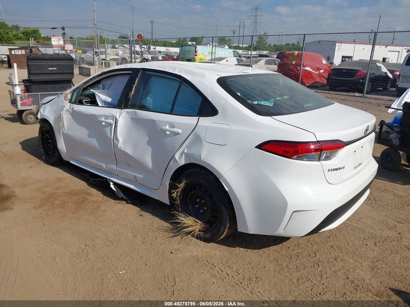 2021 Toyota Corolla VIN 5YFEPMAE2MP245932 IAAI salvage auction — ROLLOVER, Salvage Title, sold $1,700 on 2026-07-23 (photo 3)