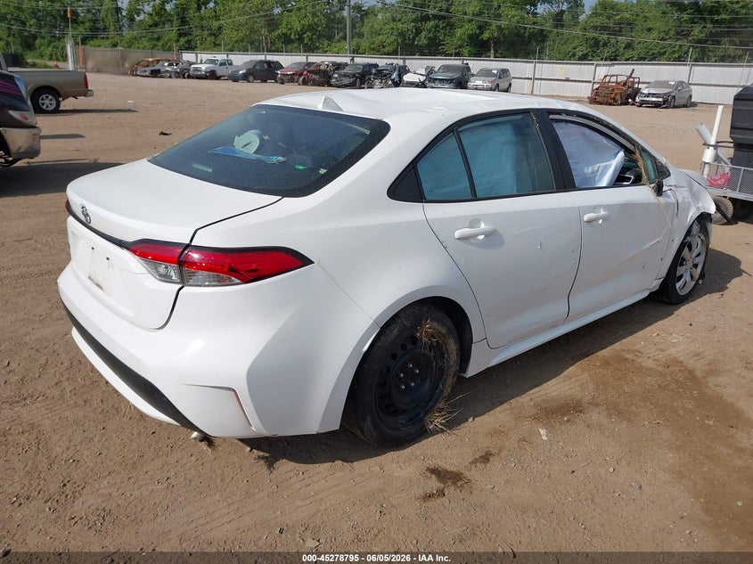 2021 Toyota Corolla VIN 5YFEPMAE2MP245932 IAAI salvage auction — ROLLOVER, Salvage Title, sold $1,700 on 2026-07-23 (photo 4)