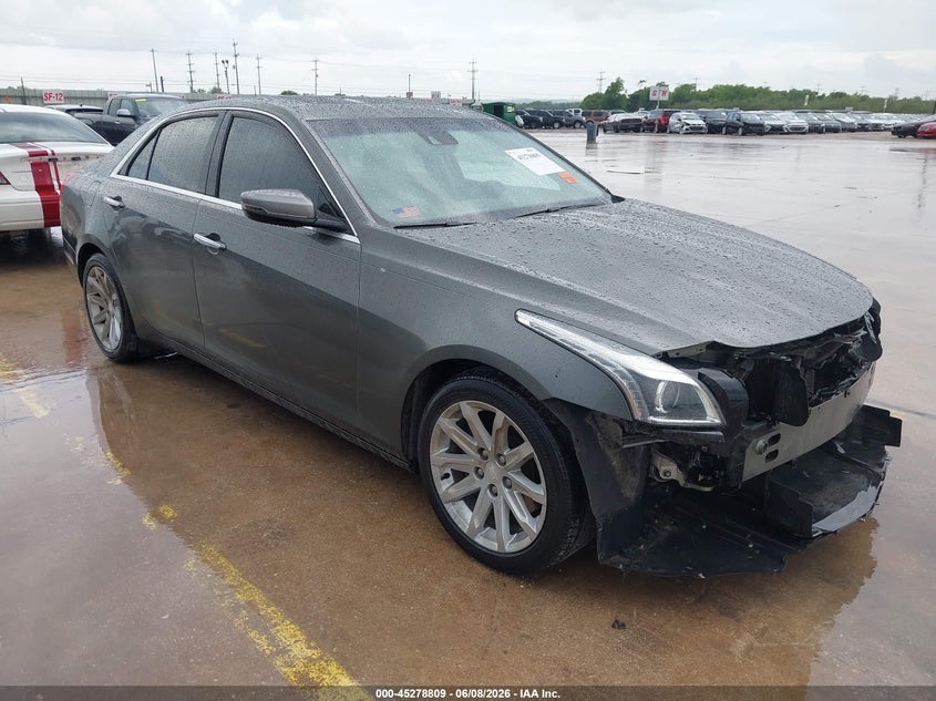 2016 Cadillac Cts VIN 1G6AR5SX7G0194606 IAAI salvage auction — FRONT END, Salvage Title, sold $2,750 on 2026-07-27 (photo 1)