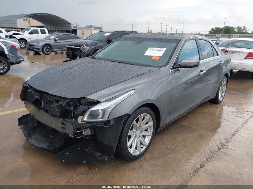 2016 Cadillac Cts VIN 1G6AR5SX7G0194606 IAAI salvage auction — FRONT END, Salvage Title, sold $2,750 on 2026-07-27 (photo 2)