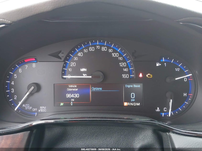 2016 Cadillac Cts VIN 1G6AR5SX7G0194606 IAAI salvage auction — FRONT END, Salvage Title, sold $2,750 on 2026-07-29 (photo 7)
