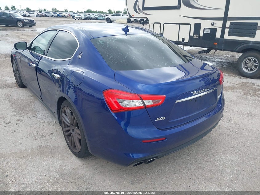 2018 Maserati Ghibli VIN ZAM57YTA4J1271672 IAAI salvage auction — FRONT END, Salvage Title, sold $6,500 on 2026-07-29 (photo 3)