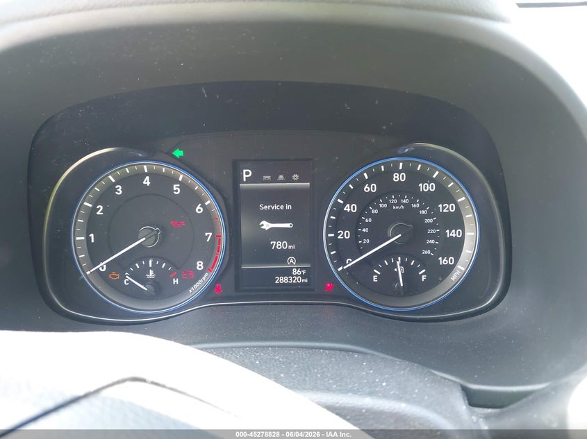2022 Hyundai Kona VIN KM8K2CAB4NU775496 IAAI salvage auction — LEFT SIDE, Salvage Title, sold $2,325 on 2026-07-21 (photo 7)