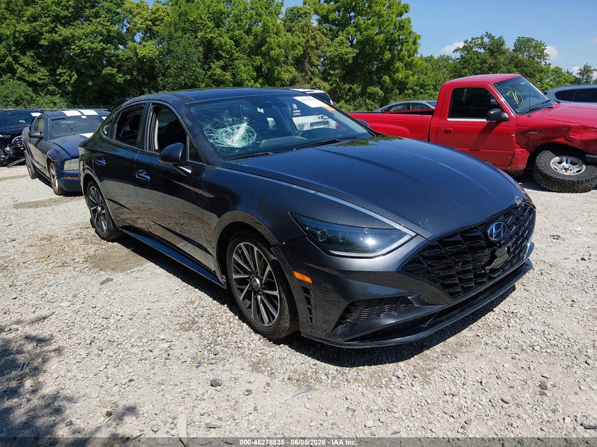 2020 Hyundai Sonata VIN 5NPEH4J28LH034426 IAAI salvage auction — THEFT, Salvage Title, sold $6,400 on 2026-07-16 (photo 1)