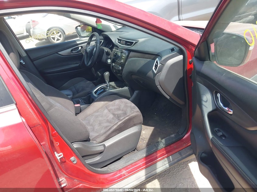 2015 Nissan Rogue VIN KNMAT2MV6FP570274 IAAI salvage auction — FRONT END, Rebuilt (Indiana), sold $650 on 2026-07-29 (photo 5)