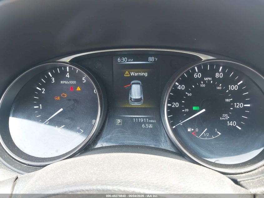 2015 Nissan Rogue VIN KNMAT2MV6FP570274 IAAI salvage auction — FRONT END, Rebuilt (Indiana), sold $650 on 2026-07-29 (photo 7)