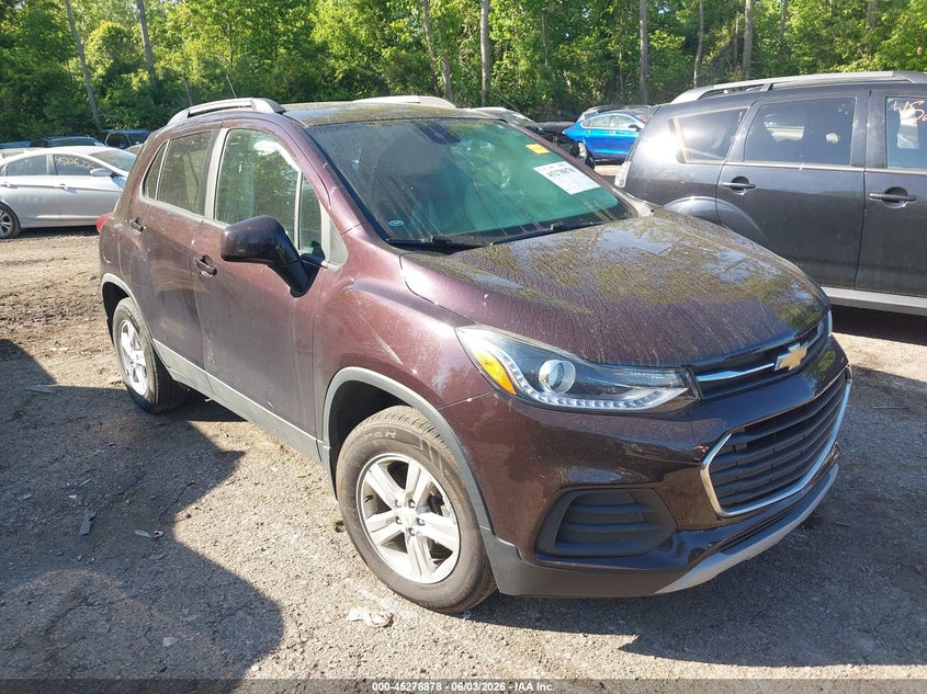 2021 Chevrolet Trax VIN KL7CJPSB6MB310145 IAAI salvage auction — LEFT SIDE, Salvage Title, sold $50 on 2026-07-28 (photo 1)