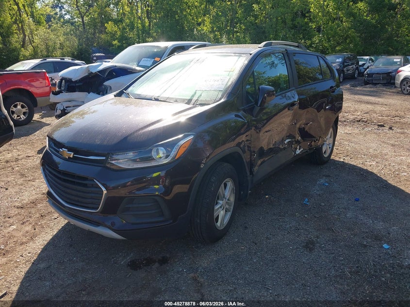 2021 Chevrolet Trax VIN KL7CJPSB6MB310145 IAAI salvage auction — LEFT SIDE, Salvage Title, sold $50 on 2026-07-28 (photo 2)