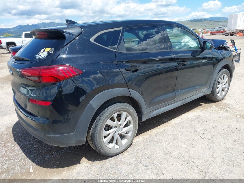2019 Hyundai Tucson VIN KM8J2CA49KU960748 IAAI salvage auction — FRONT END, Salvage Title, sold $2,750 on 2026-07-22 (photo 4)