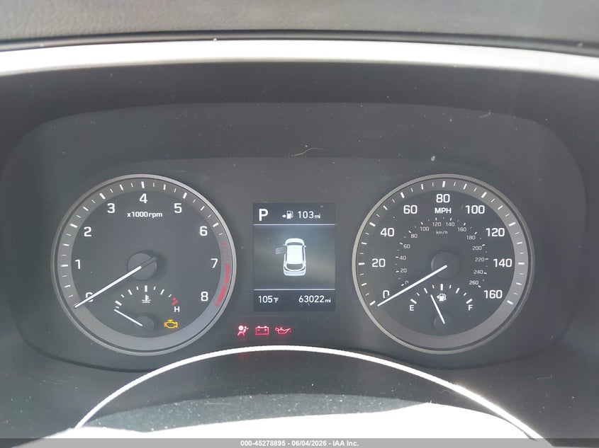 2019 Hyundai Tucson VIN KM8J2CA49KU960748 IAAI salvage auction — FRONT END, Salvage Title, sold $2,750 on 2026-07-22 (photo 7)