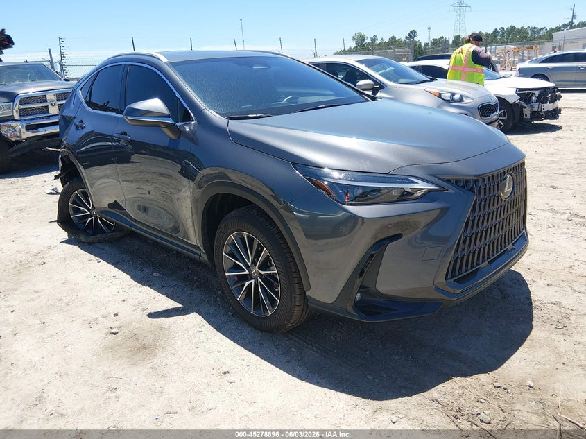 2025 Lexus Nx VIN 2T2GDCAZ3SC029207 IAAI salvage auction — REAR END, Salvage (Georgia), sold $13,600 on 2026-07-26 (photo 1)