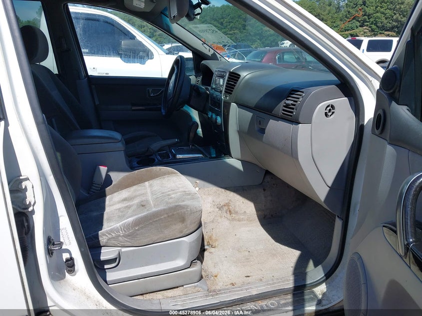 2007 Kia Sorento VIN KNDJD736475713417 IAAI salvage auction — LEFT SIDE, Clear (Alabama), sold $250 on 2026-07-07 (photo 5)