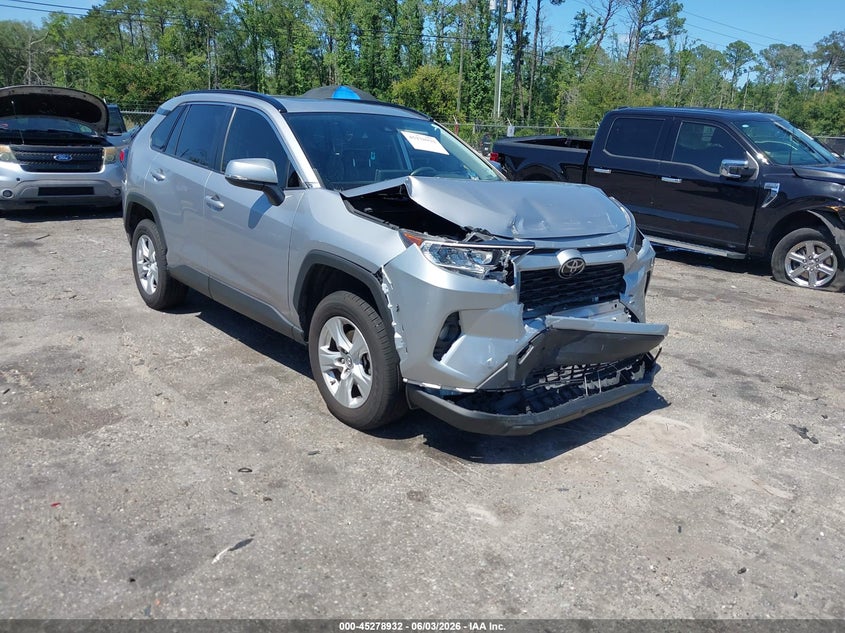 2019 Toyota Rav 4 VIN JTMW1RFV8KD511773 IAAI salvage auction — FRONT END, Salvage Title, sold $6,750 on 2026-07-14 (photo 1)