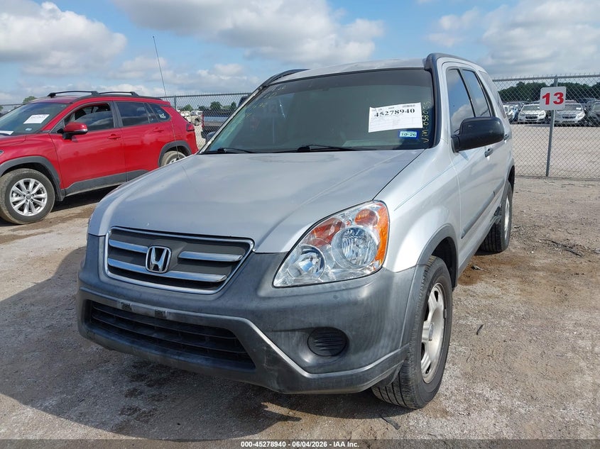 2005 Honda Cr-v VIN JHLRD78595C058055 IAAI salvage auction — RIGHT FRONT, Salvage (Texas), sold $1,200 on 2026-07-14 (photo 2)