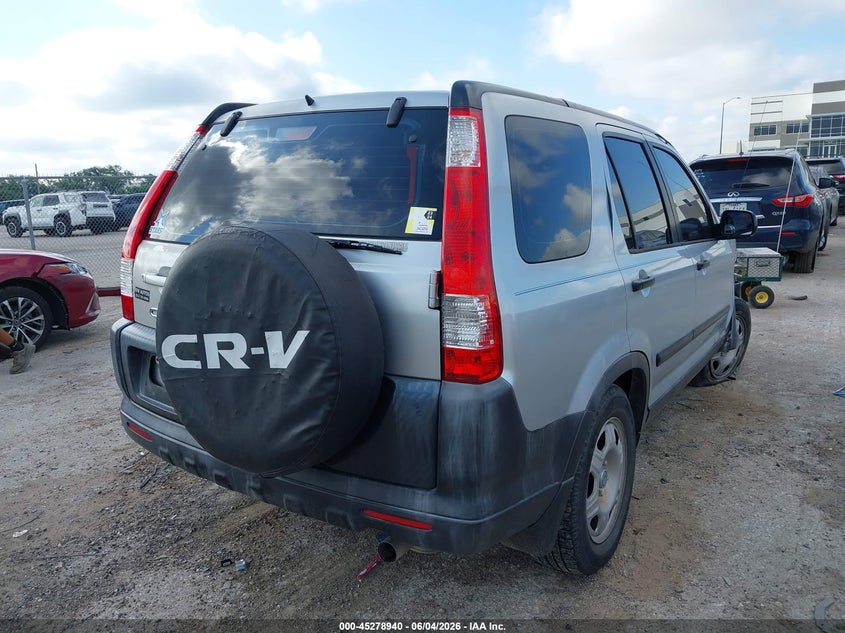 2005 Honda Cr-v VIN JHLRD78595C058055 IAAI salvage auction — RIGHT FRONT, Salvage (Texas), sold $1,200 on 2026-07-14 (photo 4)