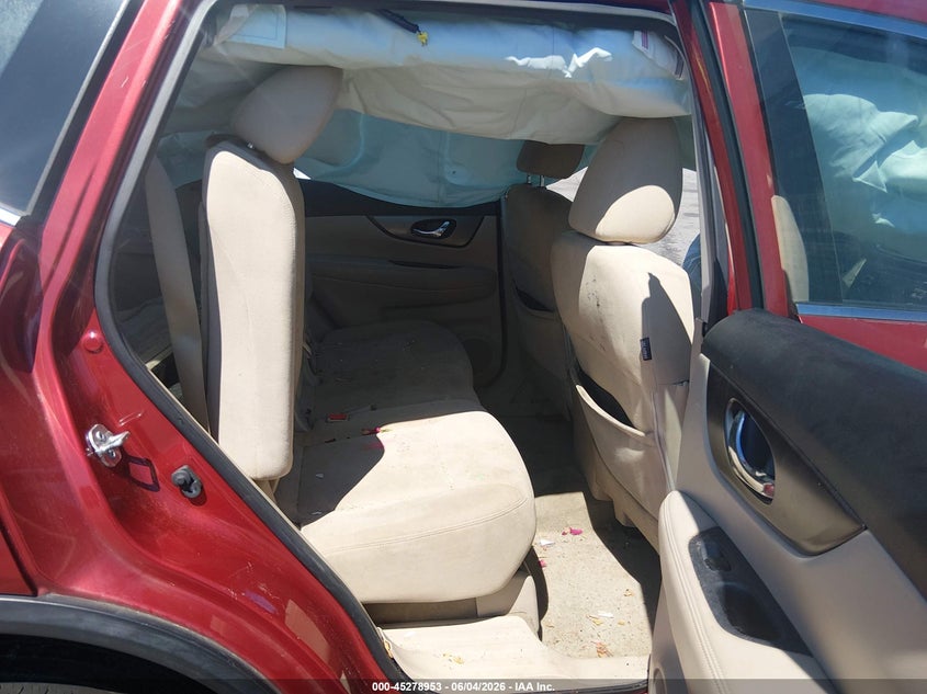 2015 Nissan Rogue VIN KNMAT2MT7FP512768 IAAI salvage auction — FRONT END, Salvage Title, sold $300 on 2026-07-08 (photo 8)