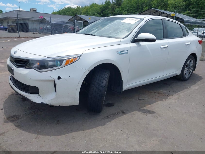 2017 Kia Optima VIN KNAGU4LCXH5004617 IAAI salvage auction — FRONT END, Salvage Title, sold $2,050 on 2026-07-09 (photo 2)