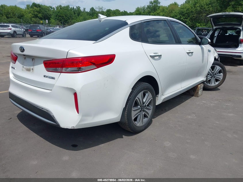 2017 Kia Optima VIN KNAGU4LCXH5004617 IAAI salvage auction — FRONT END, Salvage Title, sold $2,050 on 2026-07-09 (photo 4)