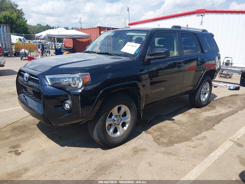 2022 Toyota 4runner VIN JTEEU5JR6N5253155 IAAI salvage auction — REAR END, Salvage (Tennessee), sold $14,500 on 2026-07-24 (photo 2)