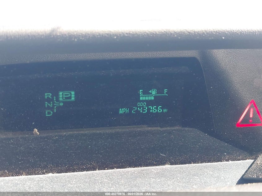 2006 Toyota Prius VIN JTDKB20U067510270 IAAI salvage auction — NORMAL WEAR, Clear - Dealer Only (California), sold $450 on 2026-07-13 (photo 7)