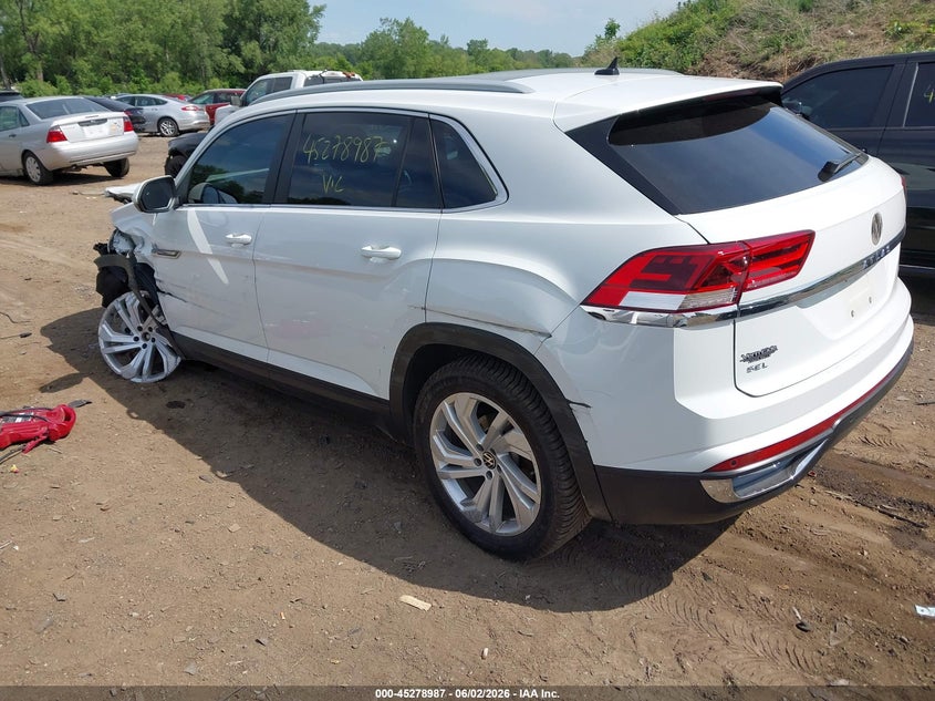 2020 Volkswagen Atlas cross sport VIN 1V2MC2CA9LC206119 IAAI salvage auction — FRONT END, Salvage Title, sold $4,900 on 2026-07-29 (photo 3)