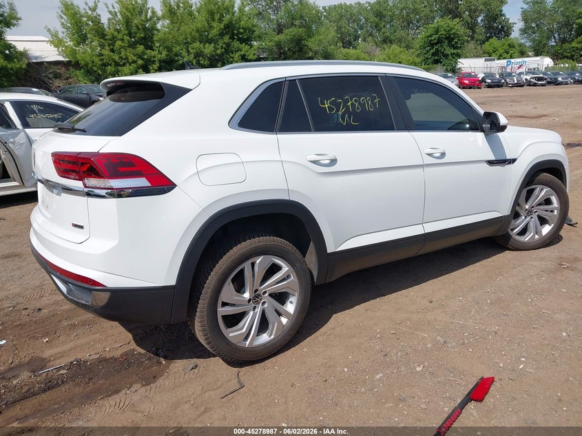 2020 Volkswagen Atlas cross sport VIN 1V2MC2CA9LC206119 IAAI salvage auction — FRONT END, Salvage Title, sold $4,900 on 2026-07-29 (photo 4)