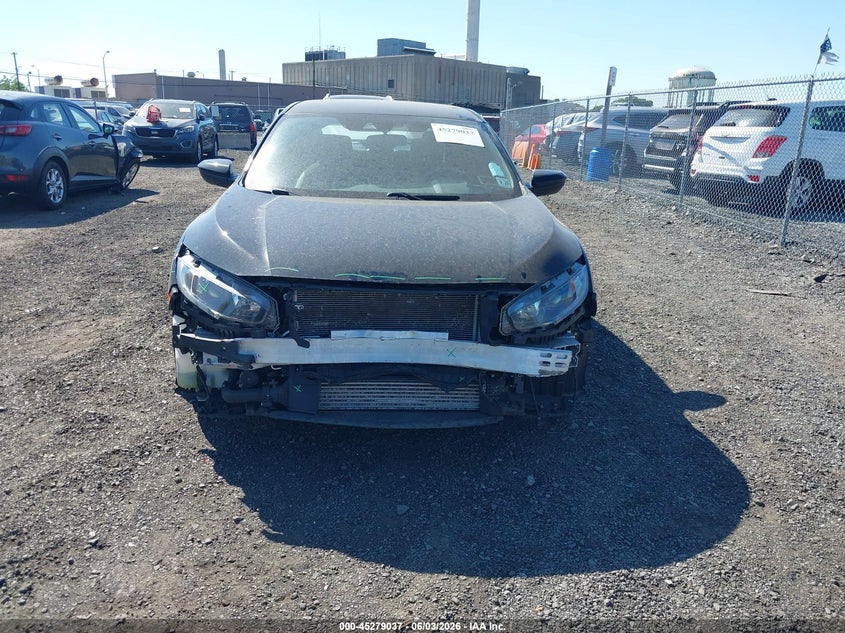 2021 Honda Civic VIN SHHFK7H43MU408146 IAAI salvage auction — FRONT END, Salvage Title, sold $4,950 on 2026-07-27 (photo 6)