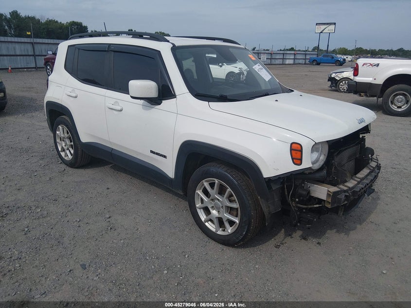 2019 Jeep Renegade VIN ZACNJABB3KPJ90345 IAAI salvage auction — FRONT END, Salvage (Arkansas), sold $1,500 on 2026-08-05 (photo 1)