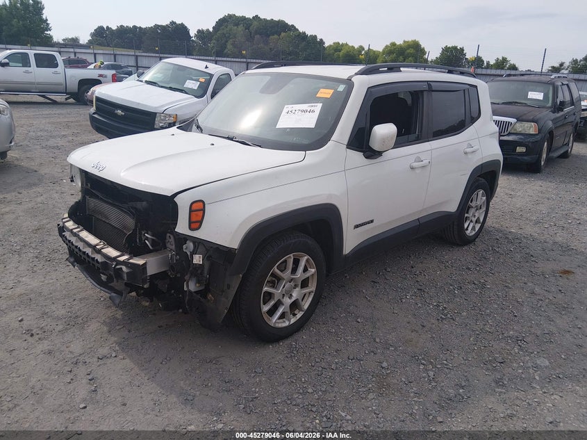 2019 Jeep Renegade VIN ZACNJABB3KPJ90345 IAAI salvage auction — FRONT END, Salvage (Arkansas), sold $1,500 on 2026-08-05 (photo 2)