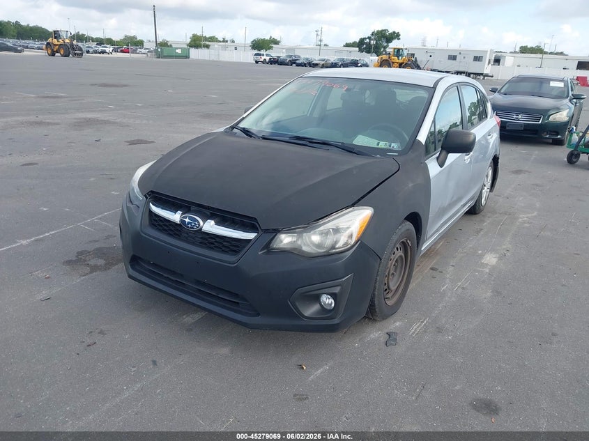 2013 Subaru Impreza VIN JF1GPAA68D2866645 IAAI salvage auction — NORMAL WEAR, Clear (Pennsylvania), sold $475 on 2026-07-06 (photo 2)