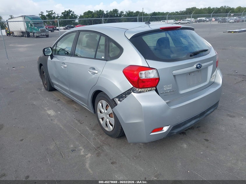 2013 Subaru Impreza VIN JF1GPAA68D2866645 IAAI salvage auction — NORMAL WEAR, Clear (Pennsylvania), sold $475 on 2026-07-06 (photo 3)