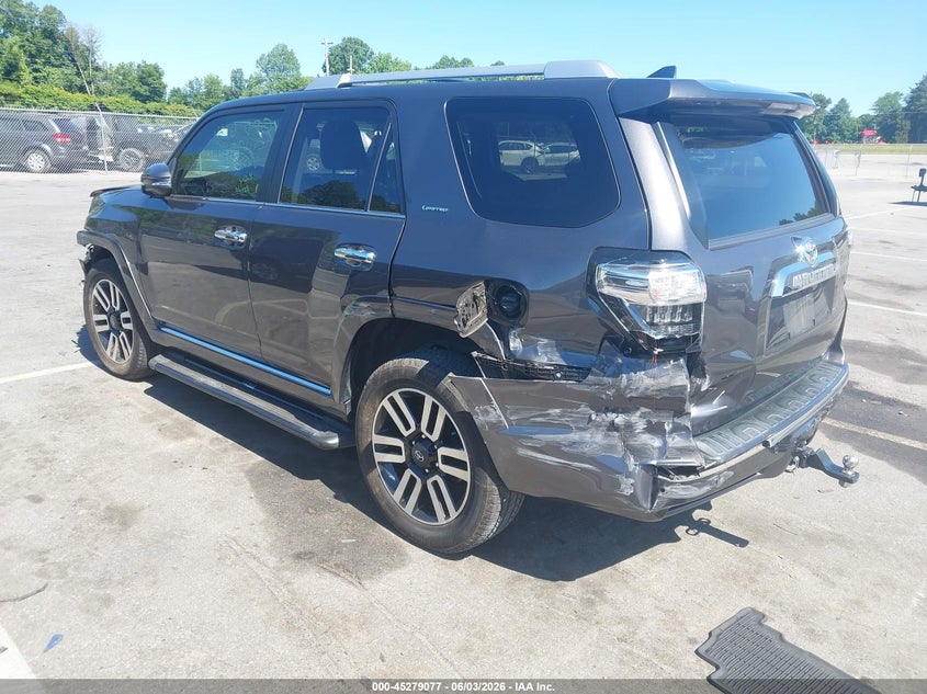2022 Toyota 4runner VIN JTEKU5JR6N6050747 IAAI salvage auction — LEFT FRONT, Salvage (North Carolina), sold $14,100 on 2026-07-31 (photo 3)