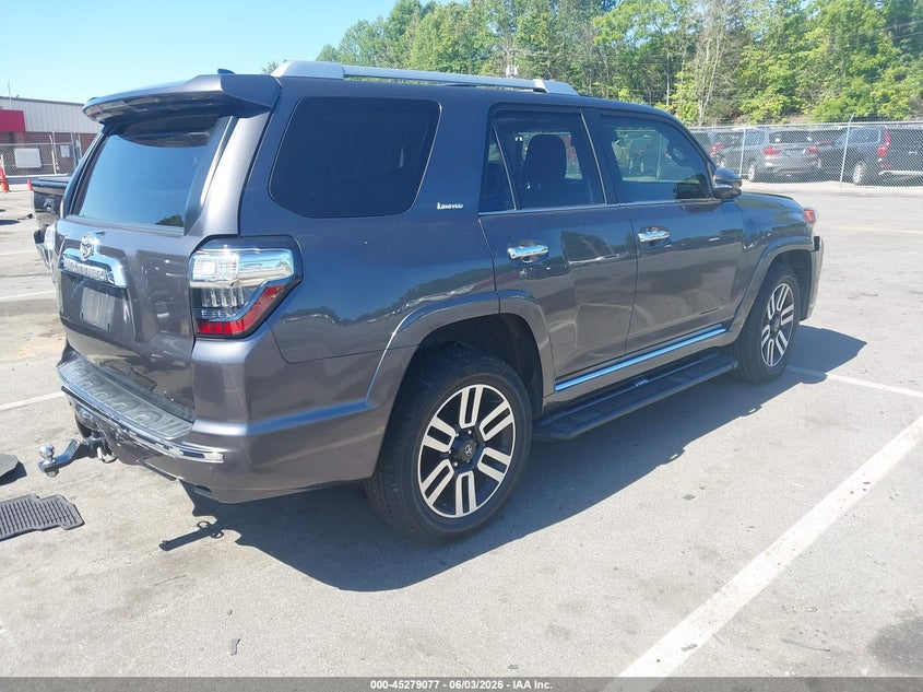 2022 Toyota 4runner VIN JTEKU5JR6N6050747 IAAI salvage auction — LEFT FRONT, Salvage (North Carolina), sold $14,100 on 2026-07-31 (photo 4)