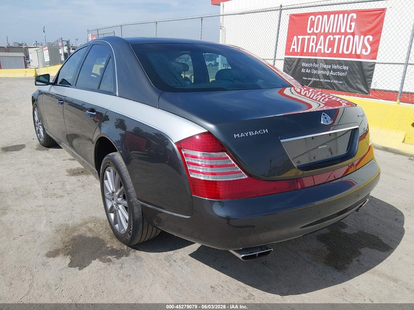 2010 Maybach 57 VIN WDBVF7HB5AA002775 IAAI salvage auction — FRONT END, Salvage (California), sold $61,500 on 2026-08-12 (photo 3)