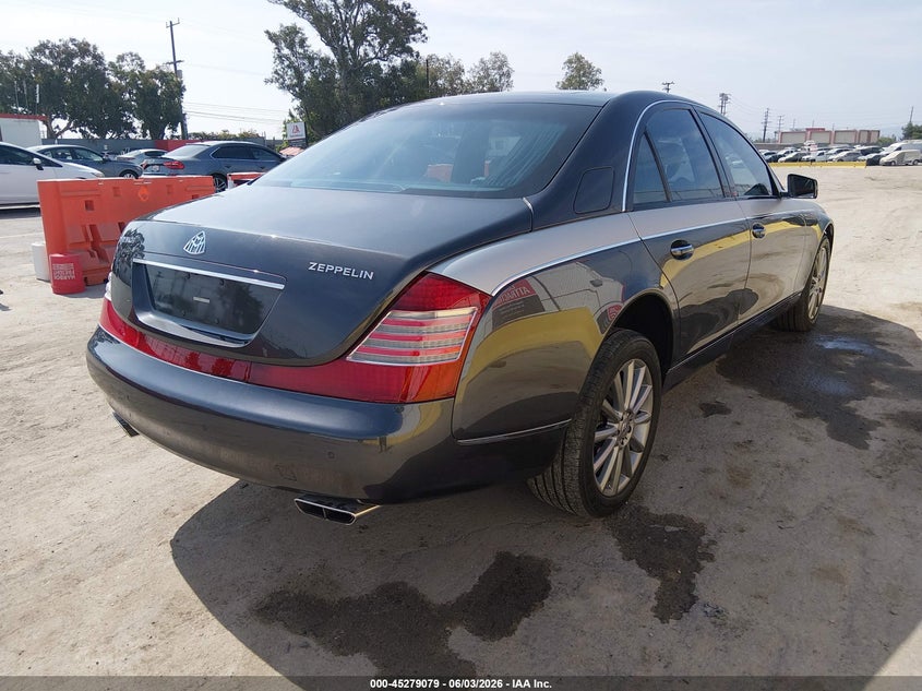 2010 Maybach 57 VIN WDBVF7HB5AA002775 IAAI salvage auction — FRONT END, Salvage (California), sold $61,500 on 2026-08-12 (photo 4)