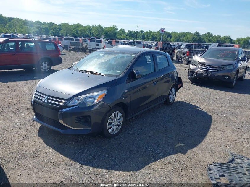 2024 Mitsubishi Mirage VIN ML32AUHJXRH007601 IAAI salvage auction — REAR END, Salvage Title, sold $1,400 on 2026-07-20 (photo 2)