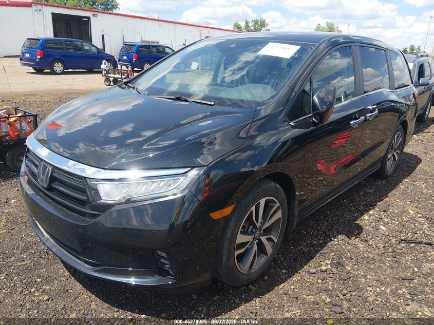 2024 Honda Odyssey VIN 5FNRL6H84RB034582 IAAI salvage auction — RIGHT REAR, Salvage Title, sold $13,100 on 2026-07-29 (photo 2)