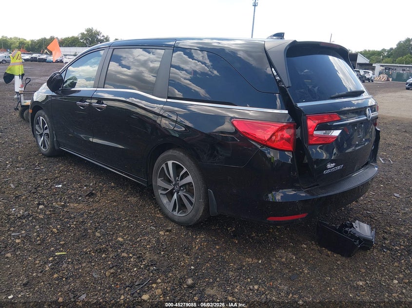 2024 Honda Odyssey VIN 5FNRL6H84RB034582 IAAI salvage auction — RIGHT REAR, Salvage Title, sold $13,100 on 2026-07-29 (photo 3)