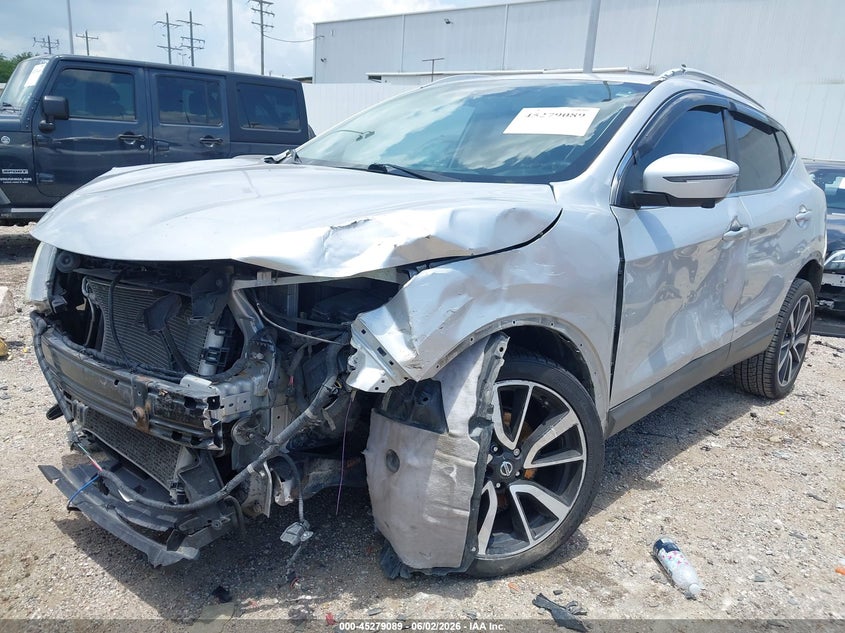 2017 Nissan Rogue VIN JN1BJ1CP4HW017416 IAAI salvage auction — SIDE, Salvage (Texas), sold $725 on 2026-07-30 (photo 6)