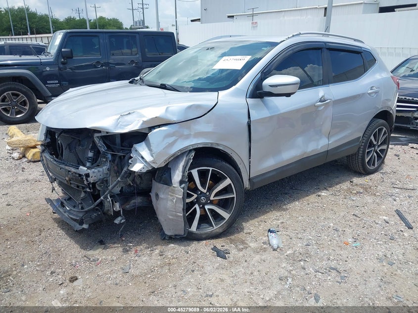 2017 Nissan Rogue VIN JN1BJ1CP4HW017416 IAAI salvage auction — SIDE, Salvage (Texas), sold $725 on 2026-07-30 (photo 2)